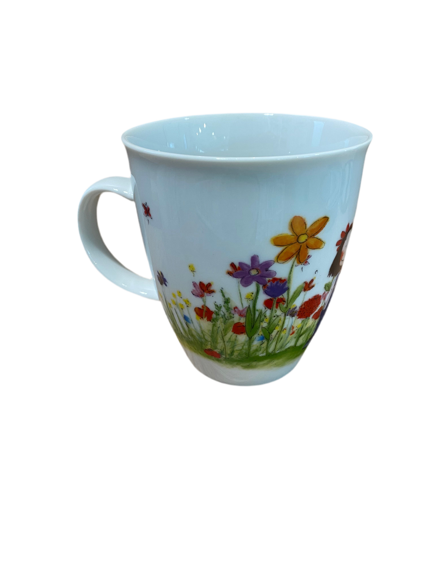 Teebecher Blumenwiese mit Mädchen