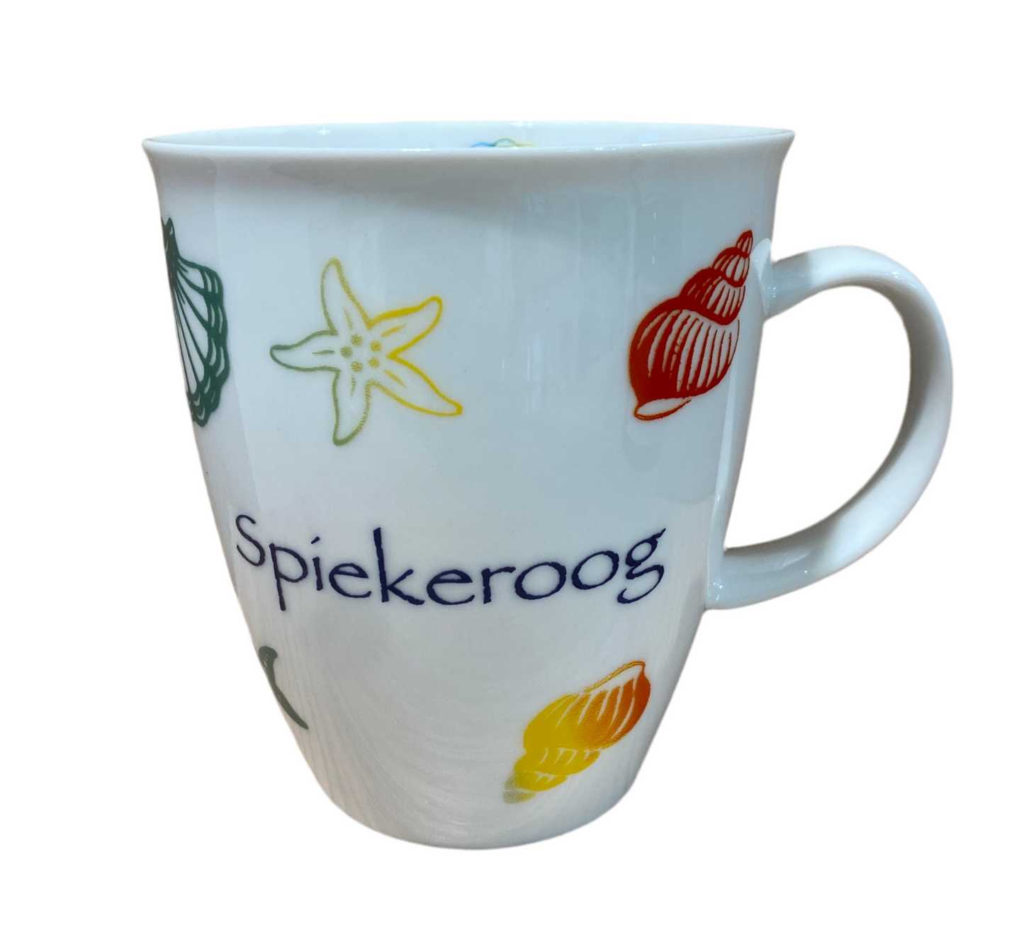 Spiekerooger Muschelbecher bunt