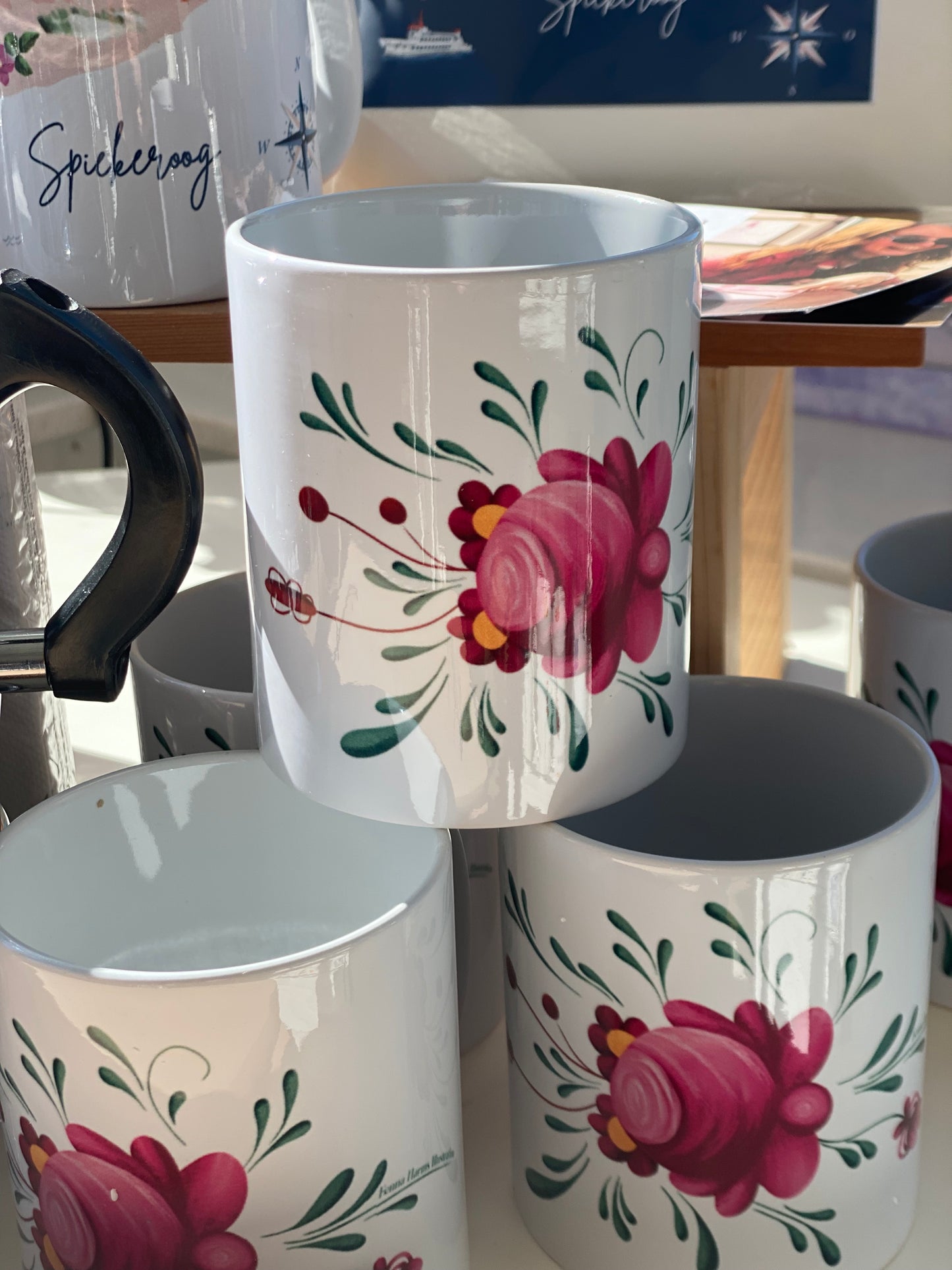 Becher Teerose