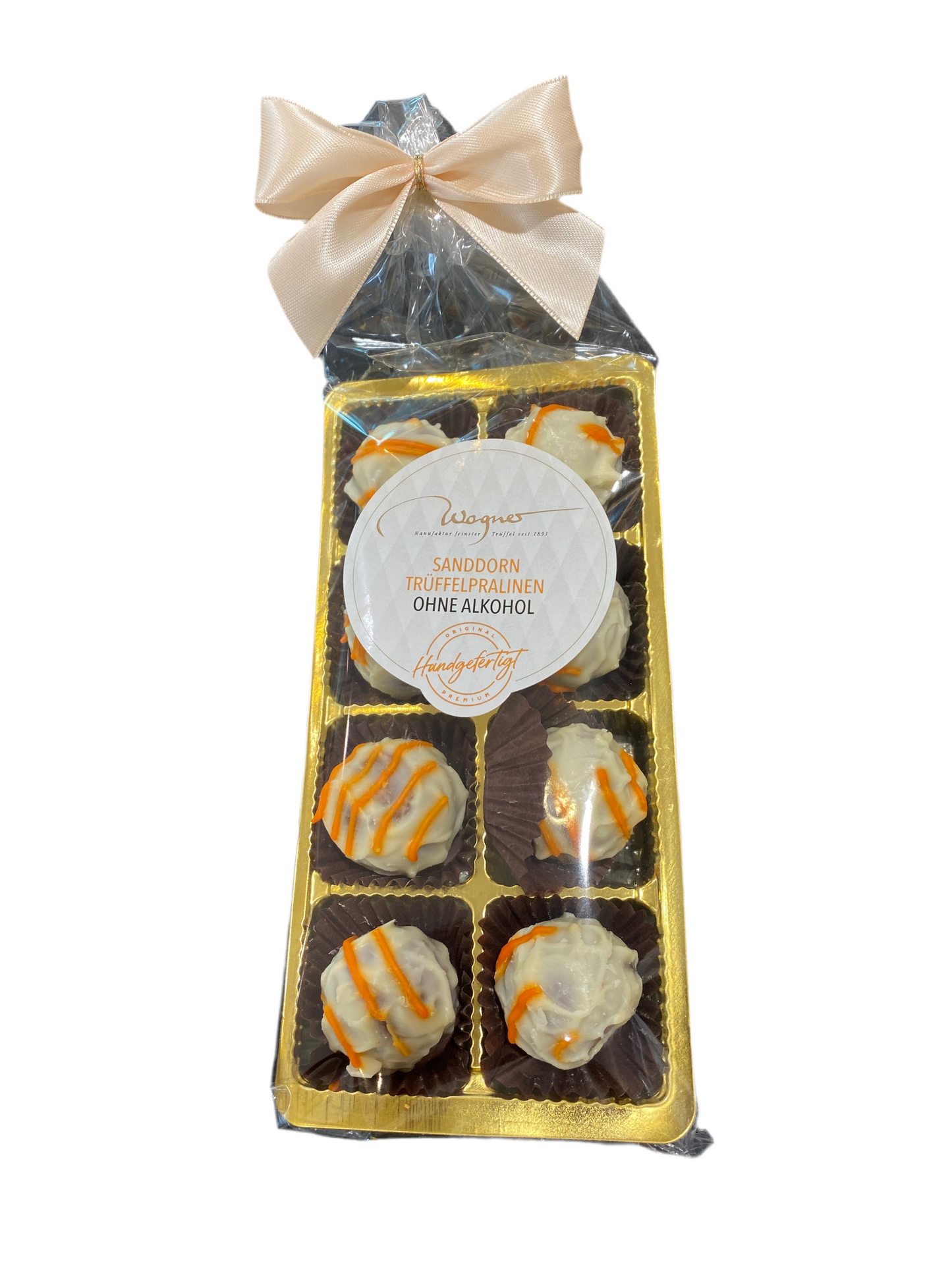 Sanddorn Trüffel Pralinen