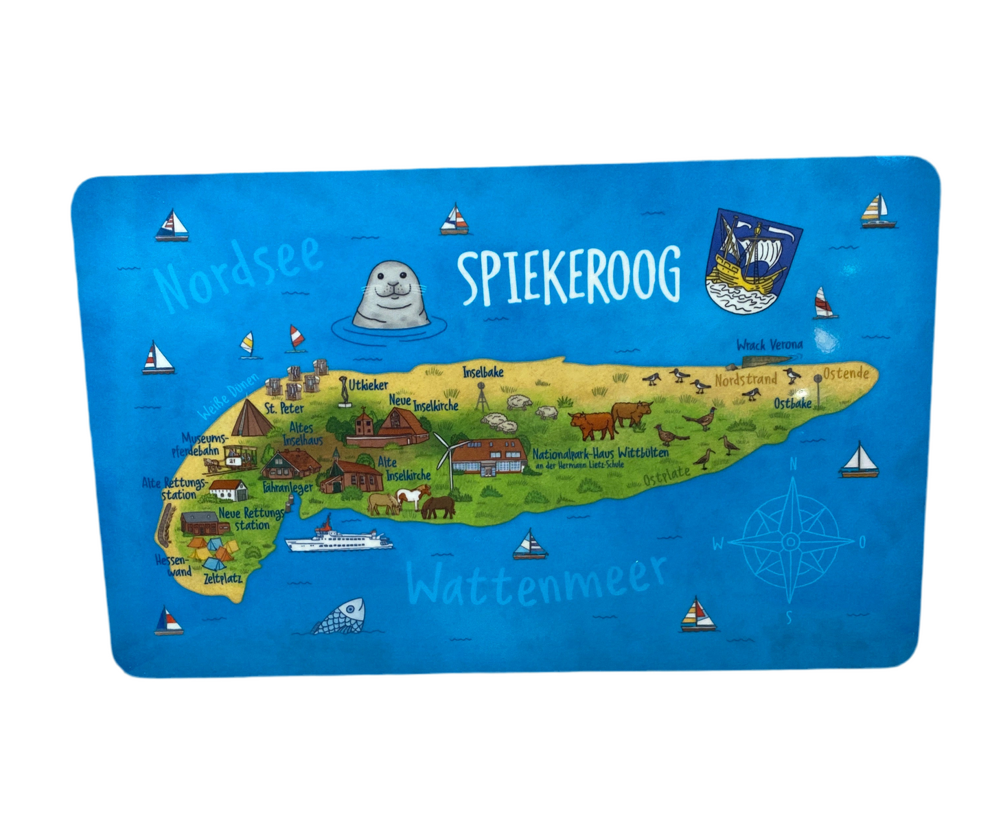 Frühstücksbrettchen Spiekeroog