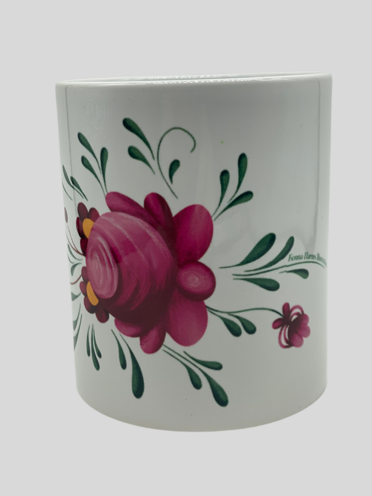 Becher Teerose