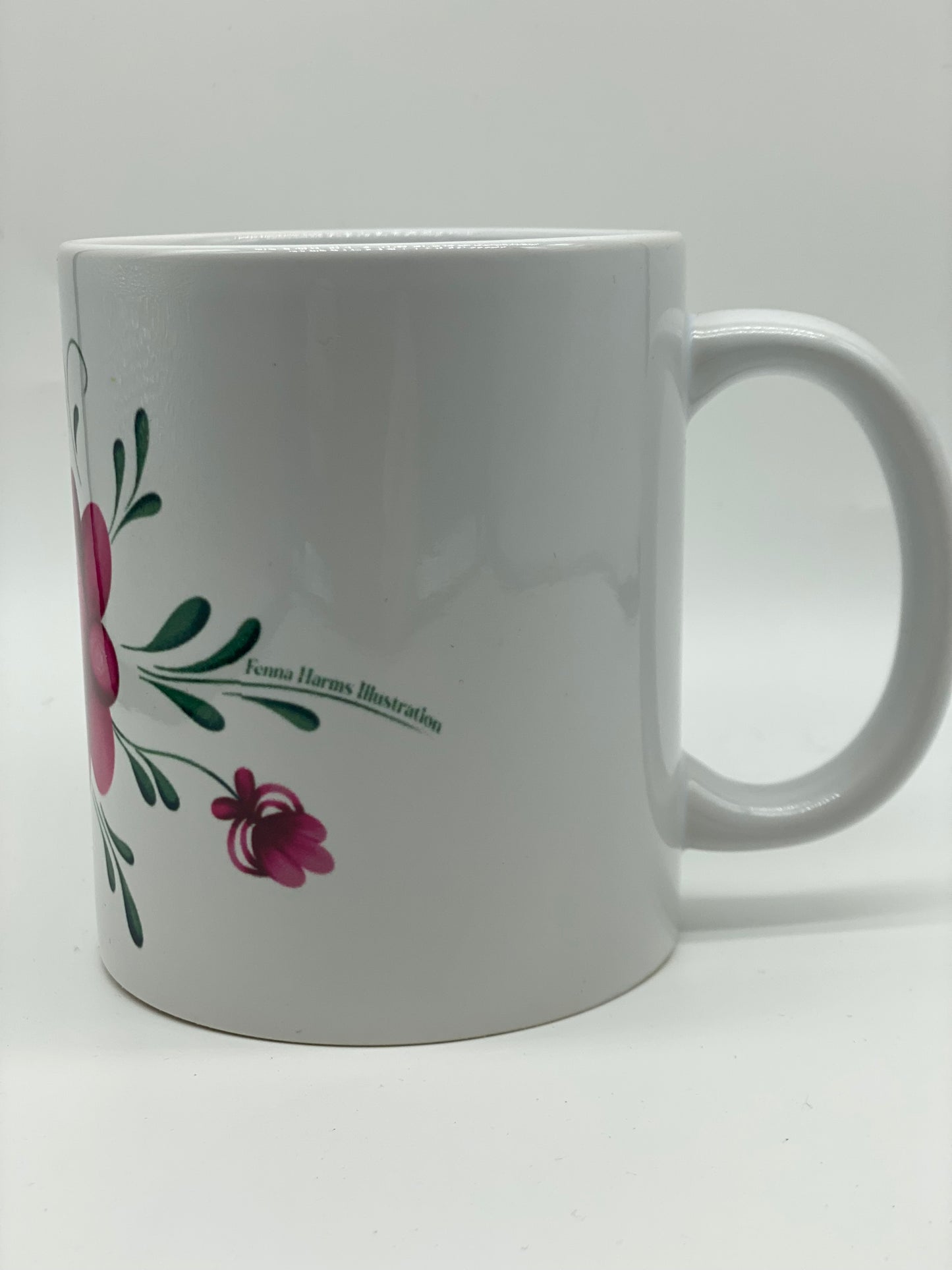 Becher Teerose