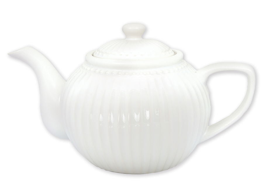 Greengate Teekanne Alice weiß