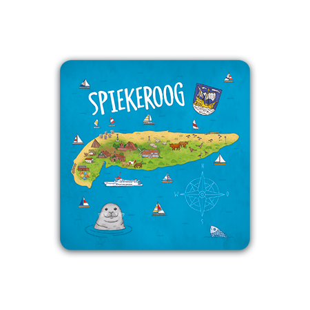 Untersetzer Spiekeroog