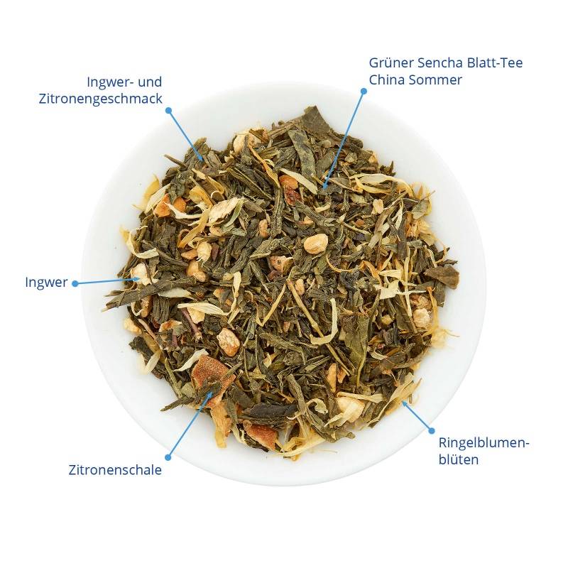 Sencha Ingwer Zitrone