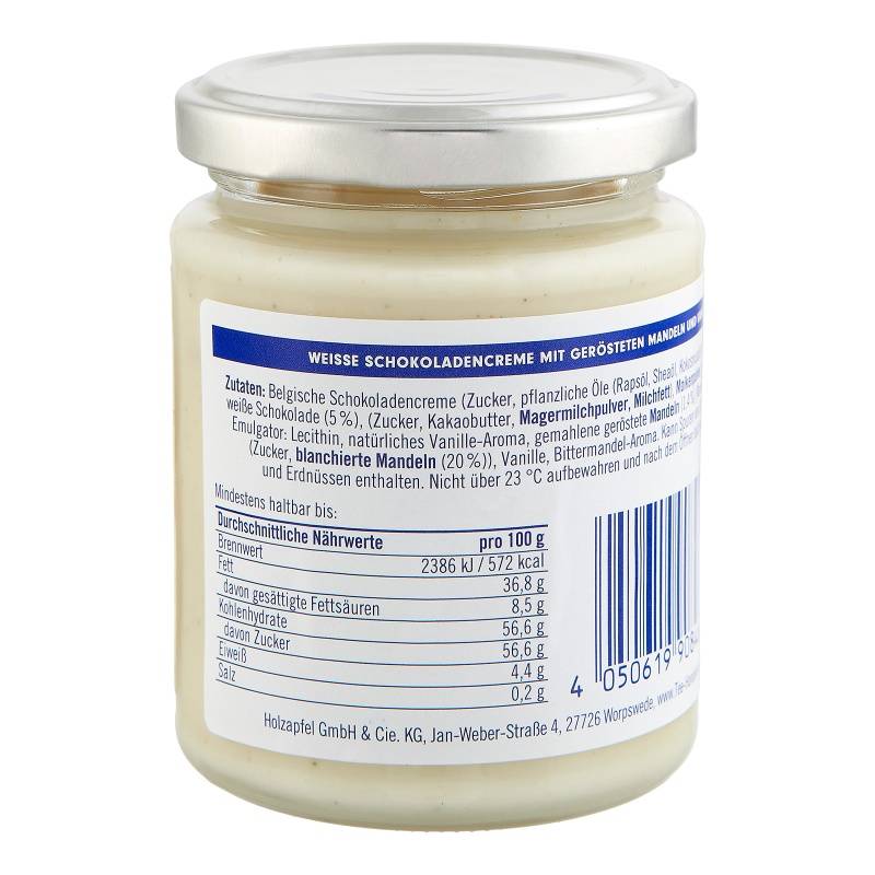 Creme de Chocolat blanc Vanillekipferl