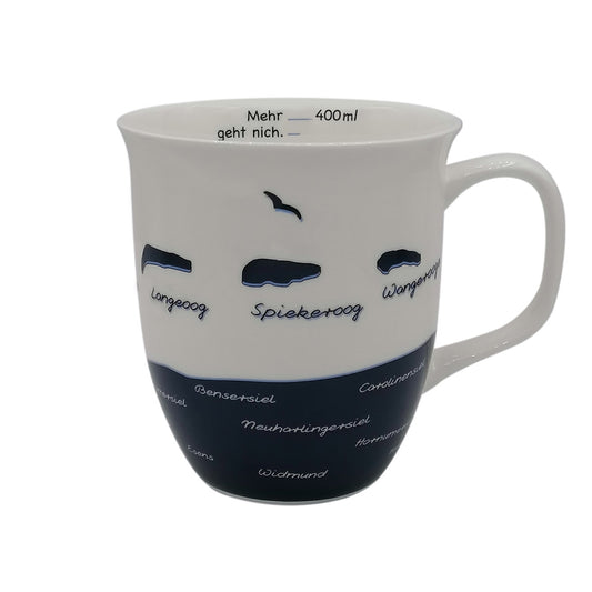 Bone China Ostfriesland white sky