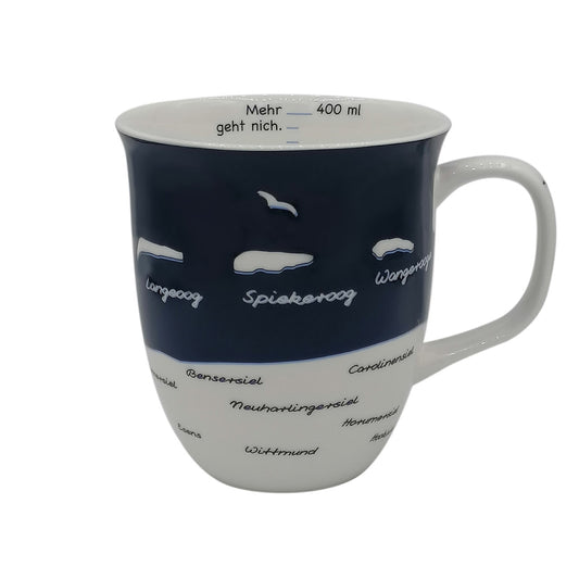 Bone China Ostfriesland blue sky