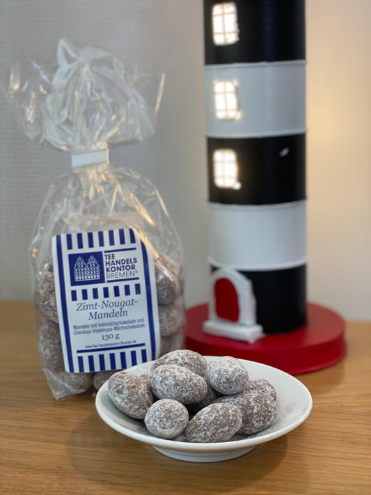 Zimt-Nougat-Mandeln