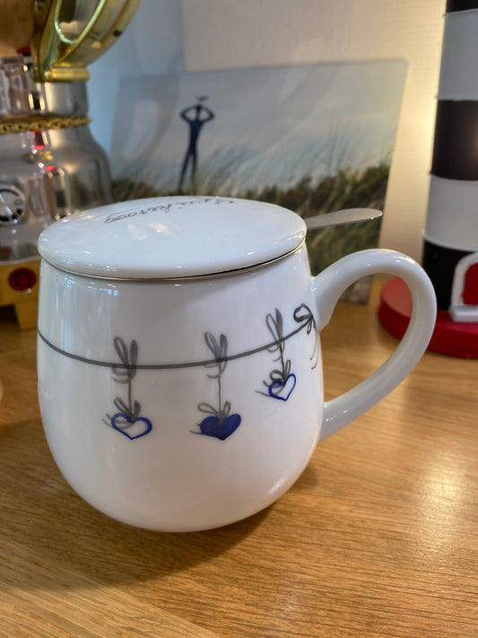 Kuschelbecher Herzen