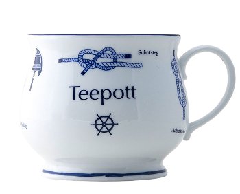 Kapitänstasse Teepott