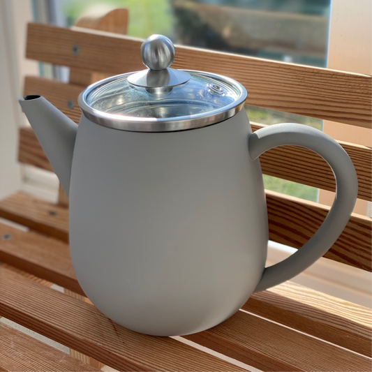 Teekanne Duet® Eva 0,5L,grau