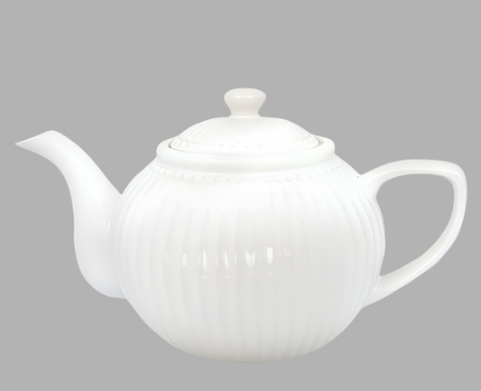 Greengate Teekanne Alice weiß