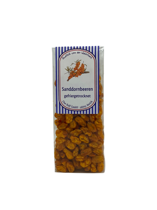 Sanddornbeeren gefriergetrocknet