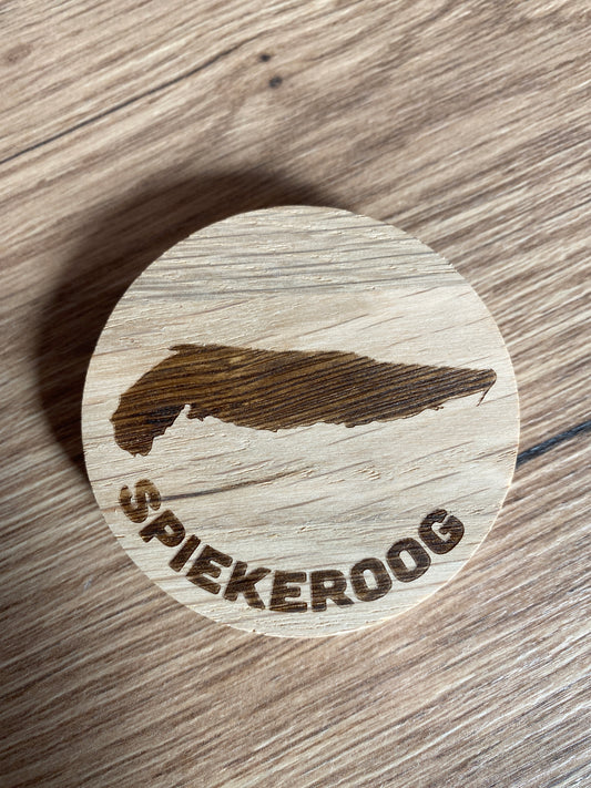 Holzmagnet Spiekeroog