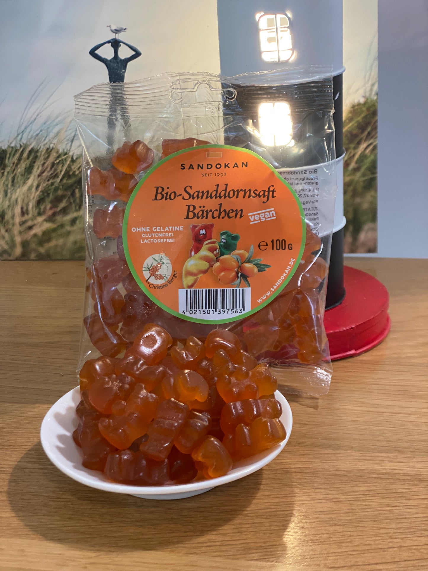 Vegane Bio Sanddorn-Fruchtbärchens