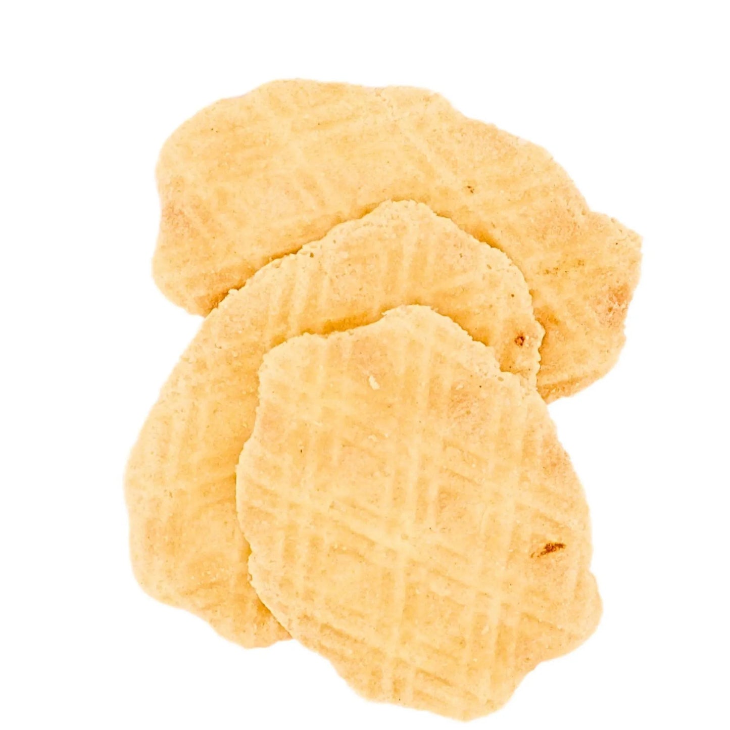Kleine Butterwaffeln mit Orange