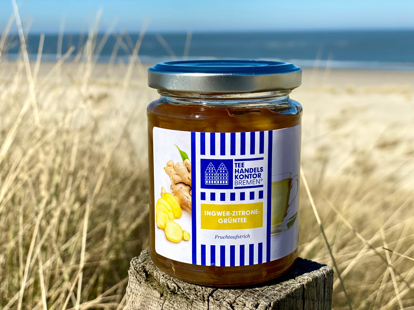 Ingwer-Zitrone-Grüntee Aufstrich