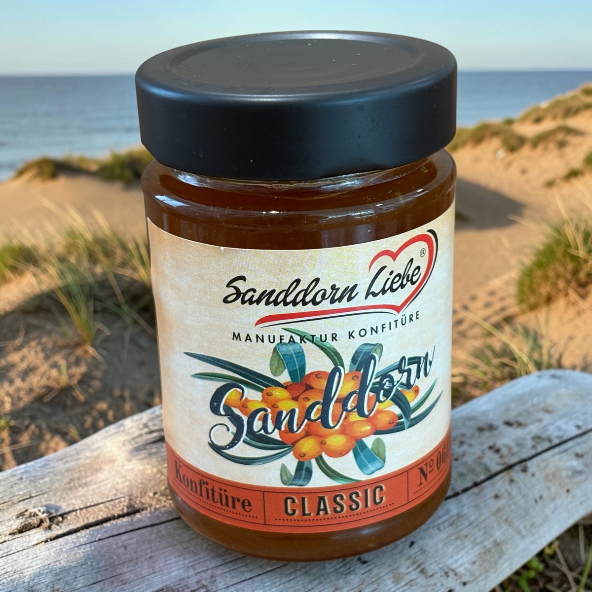 Konfitüre Sanddorn-Liebe-Classic