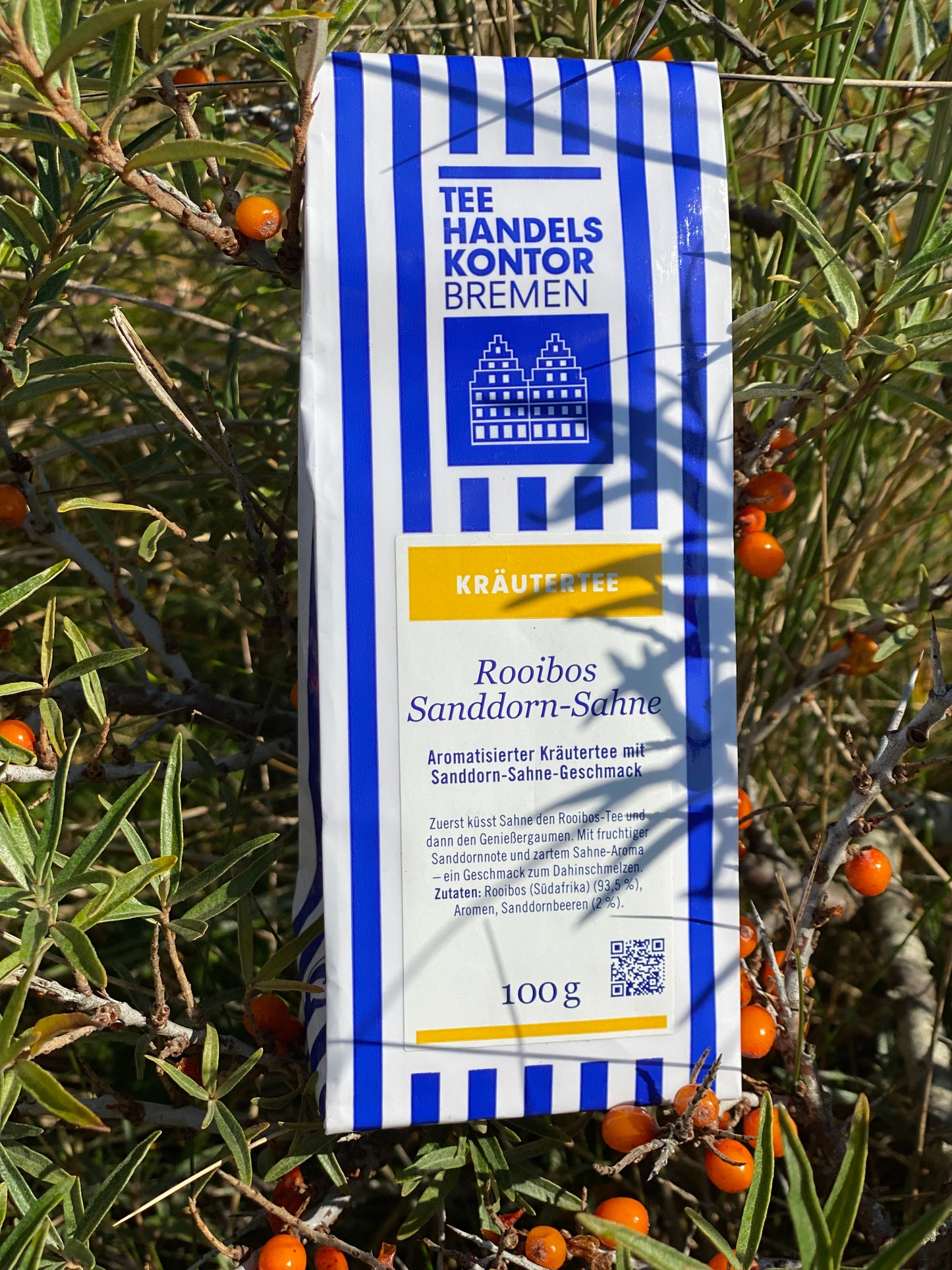 Rooibos Sanddorn-Sahne