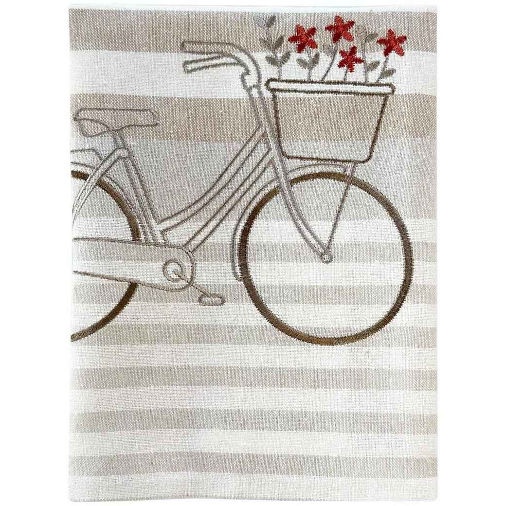 Geschirrtuch Landlust Blumenfahrrad