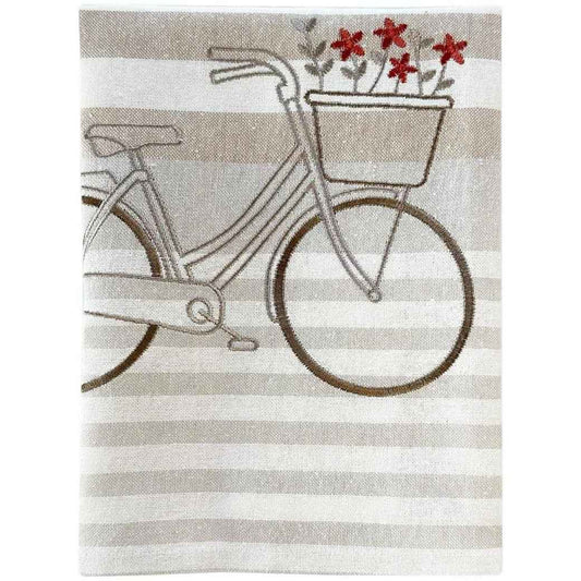 Geschirrtuch Landlust Blumenfahrrad