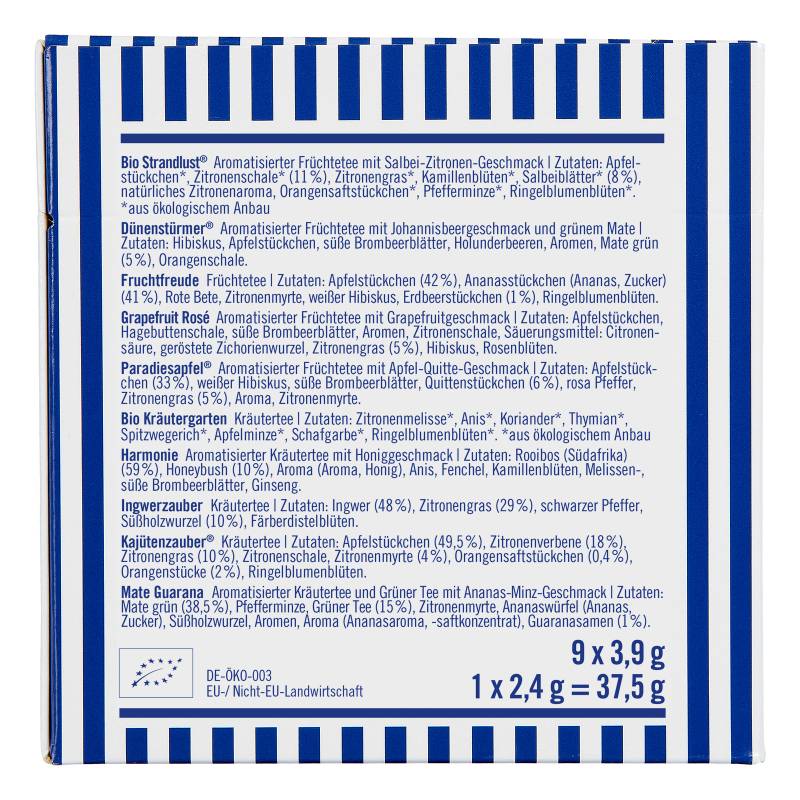 Teeprobierbox Kräuter-Früchtetee